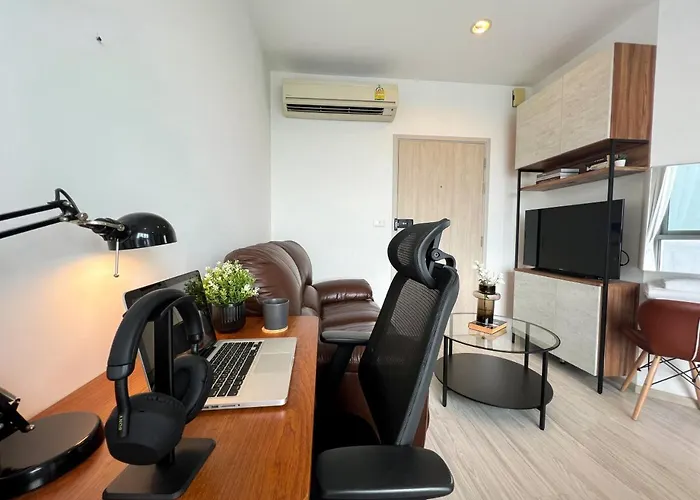 Cozy Park-view 1br - Ultra Fast Wifi - Bts Bangna * Bangkok