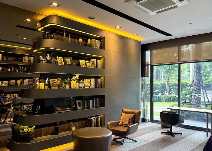 Appartement Cozy Park-view 1br - Ultra Fast Wifi - Bts Bangna