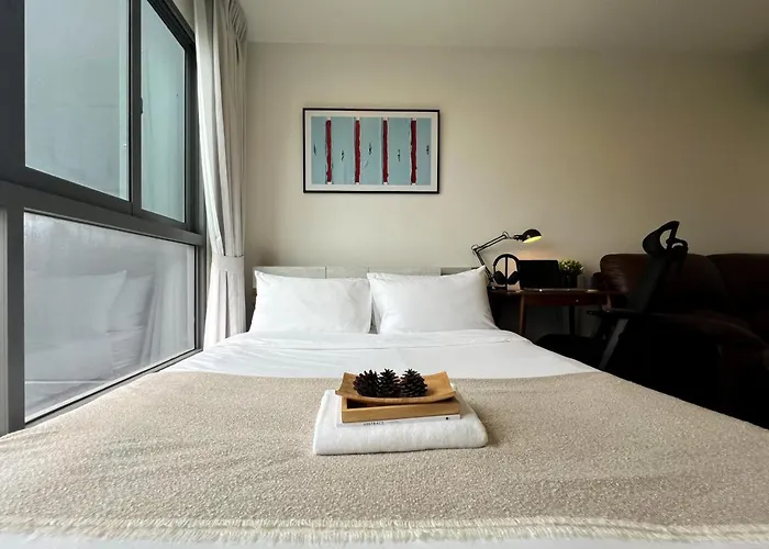 Cozy Park-view 1br - Ultra Fast Wifi - Bts Bangna *