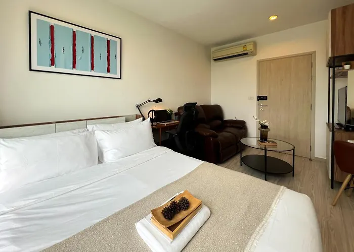 Cozy Park-view 1br - Ultra Fast Wifi - Bts Bangna Appartement Bangkok